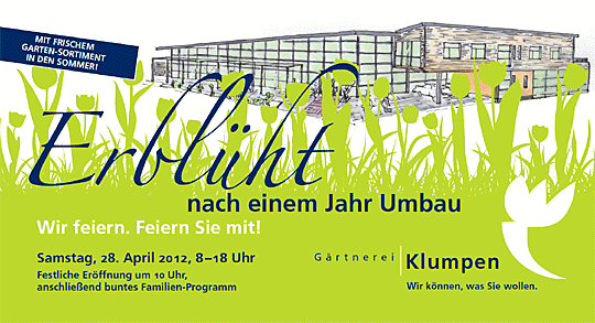 Umbau bei Klumpen