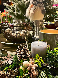 Weihnachtlicher Glanz für Haus und Garten © Gärtnerei Klumpen