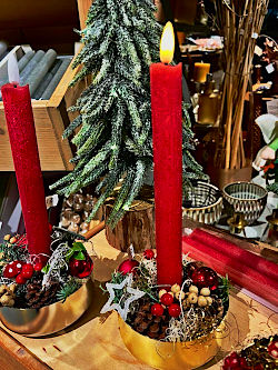 Weihnachtlicher Glanz für Haus und Garten © Gärtnerei Klumpen